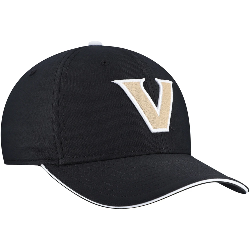 Men's Nike Black Vanderbilt Commodores Rise Performance Flex Hat