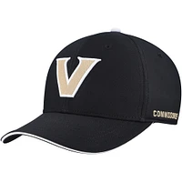 Men's Nike Black Vanderbilt Commodores Rise Performance Flex Hat