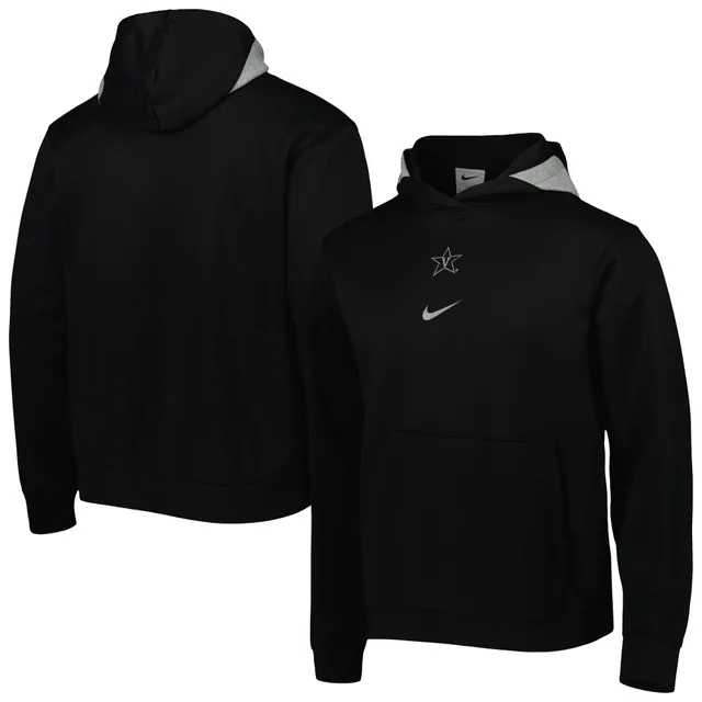 Lids Vanderbilt Commodores Nike Logo Club Pullover Hoodie - Black