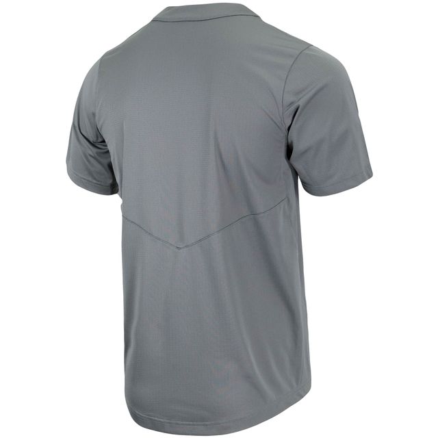 Maillot de baseball réplique à boutons complets Nike Charcoal Vanderbilt Commodores pour hommes