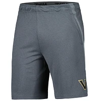 Short de performance Nike Vanderbilt Commodores Hype gris chiné pour homme