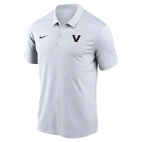 Polo Nike blanc Vanderbilt Commodores 2024/25 Sideline Victory Coaches Performance pour homme