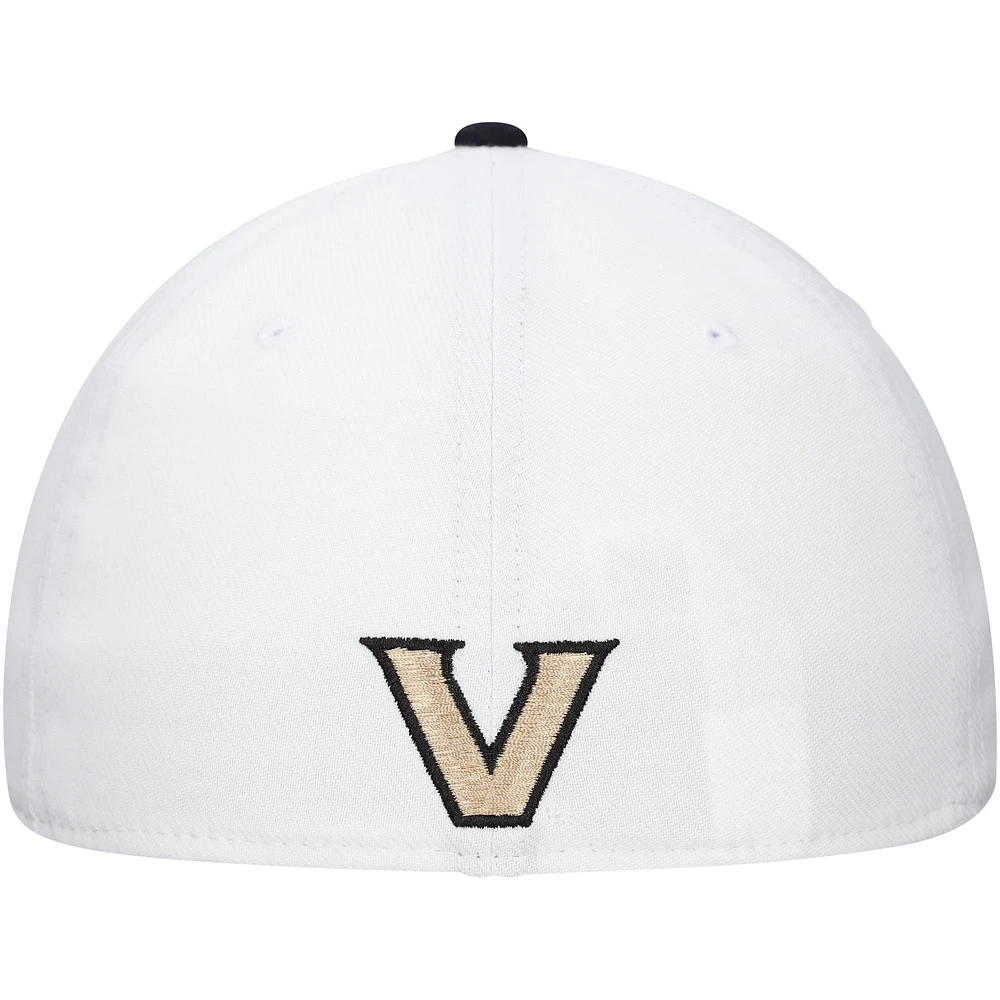 Casquette Nike Vanderbilt Commodores Rise Flex blanche pour homme