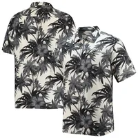 Chemise homme Tommy Bahama noire Vanderbilt Commodores Harbour Island Hibiscus boutonnée