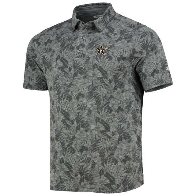 Polo Homme Tommy Bahama Noir Vanderbilt Commodores Palmetto Palms