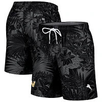 Short de bain Tommy Bahama noir pour homme, Vanderbilt Commodores, Santiago Palms