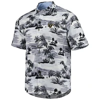 Men's Tommy Bahama Black Vanderbilt Commodores Tropical Horizons Button-Up Shirt