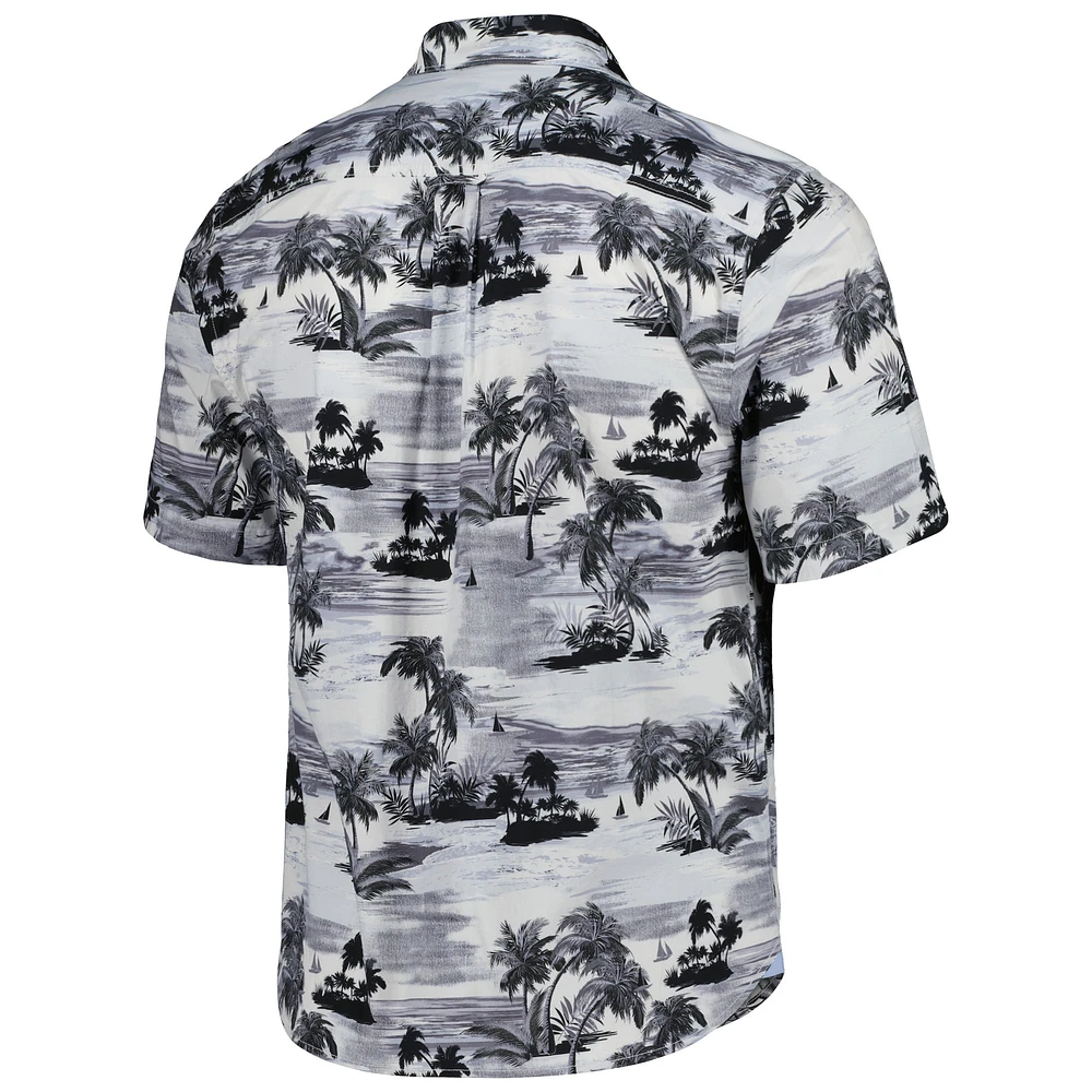 Men's Tommy Bahama Black Vanderbilt Commodores Tropical Horizons Button-Up Shirt