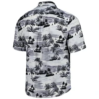 Men's Tommy Bahama Black Vanderbilt Commodores Tropical Horizons Button-Up Shirt