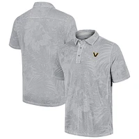 Polo Tommy Bahama gris pour homme Vanderbilt Commodores Sport Santiago Paradise