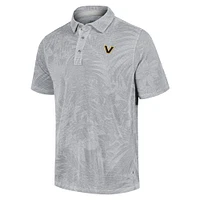 Men's Tommy Bahama  Grey Vanderbilt Commodores Sport Santiago Paradise Polo