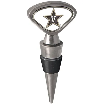 Vanderbilt Commodores Wine Stopper - Silver