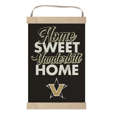 Vanderbilt Commodores Home Sweet Home Banner Sign