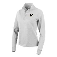 Vanderbilt Commodores Antigua Women's Action Quarter-Zip Pullover Sweatshirt