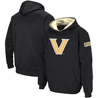 Sweat à capuche noir avec grand logo Colosseum Vanderbilt Commodores pour jeunes