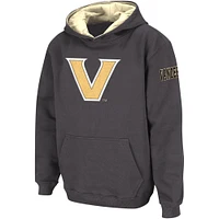 Sweat à capuche avec grand logo Colosseum Charcoal Vanderbilt Commodores pour jeunes