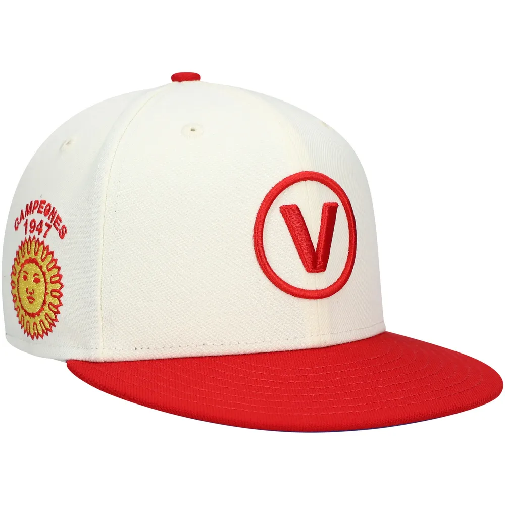 Casquette Homme Rings & Crwns Crème/Rouge Vargas Campeones Team