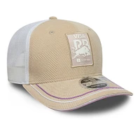 Men's New Era  Stone RB 2025 Miami Grand Prix Visa Cash App 9SEVENTY Adjustable Trucker Hat
