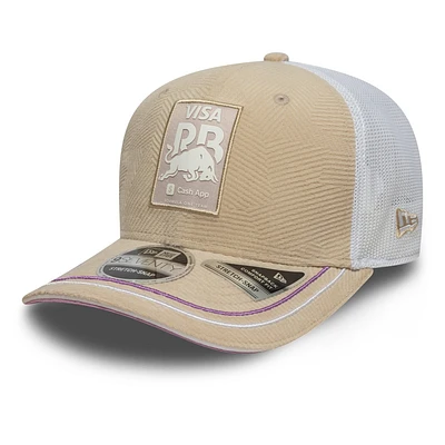 Men's New Era  Stone RB 2025 Miami Grand Prix Visa Cash App 9SEVENTY Adjustable Trucker Hat