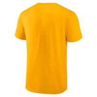 Men's Fanatics  Gold VCU Rams Team Name T-Shirt