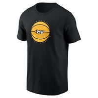 T-shirt de basket-ball Nike Core noir pour homme VCU Rams