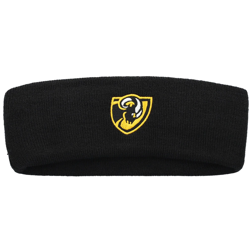 Men's Top of the World Black VCU Rams Team Logo Knit Headband