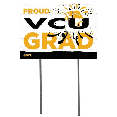 VCU Rams 18'' x 24'' Proud Graduate Yard Sign