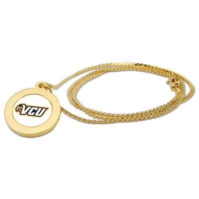 VCU Rams Women's Logo Pendant Necklace - Gold