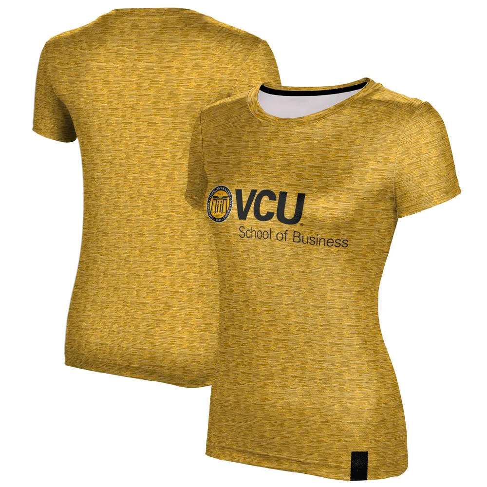 Women's Gold VCU Rams Women's Tennis T-Shirt