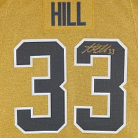 Adin Hill Vegas Golden Knights Autographed Gold Fanatics Premium Jersey