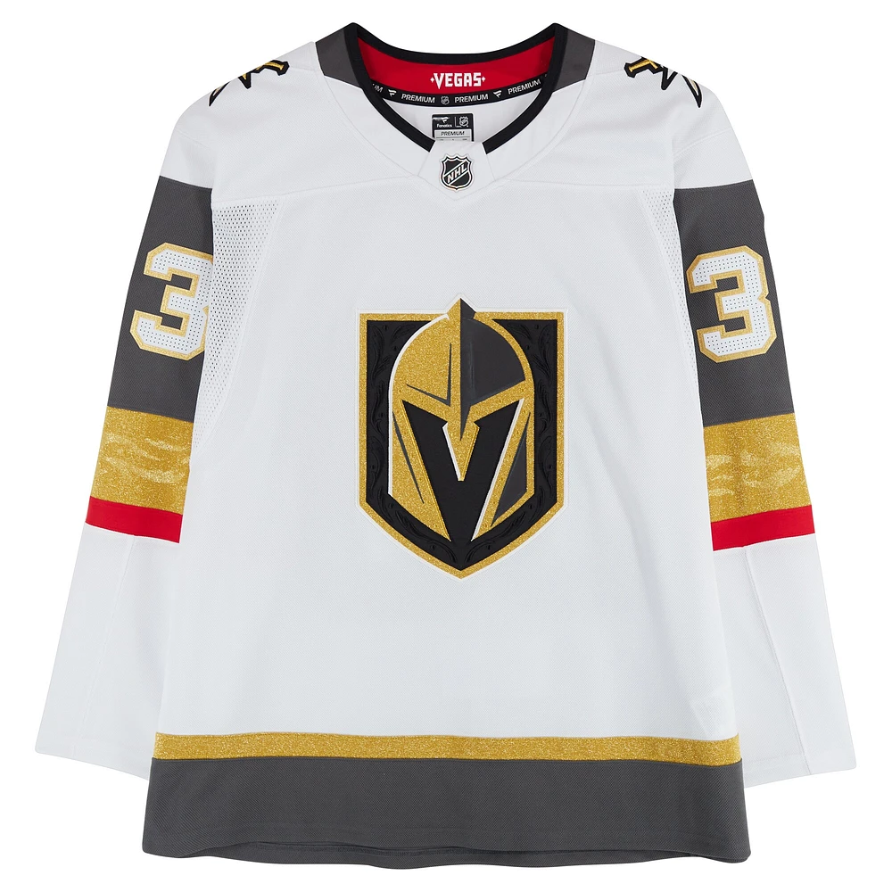 Adin Hill Vegas Golden Knights Autographed White Fanatics Premium Jersey