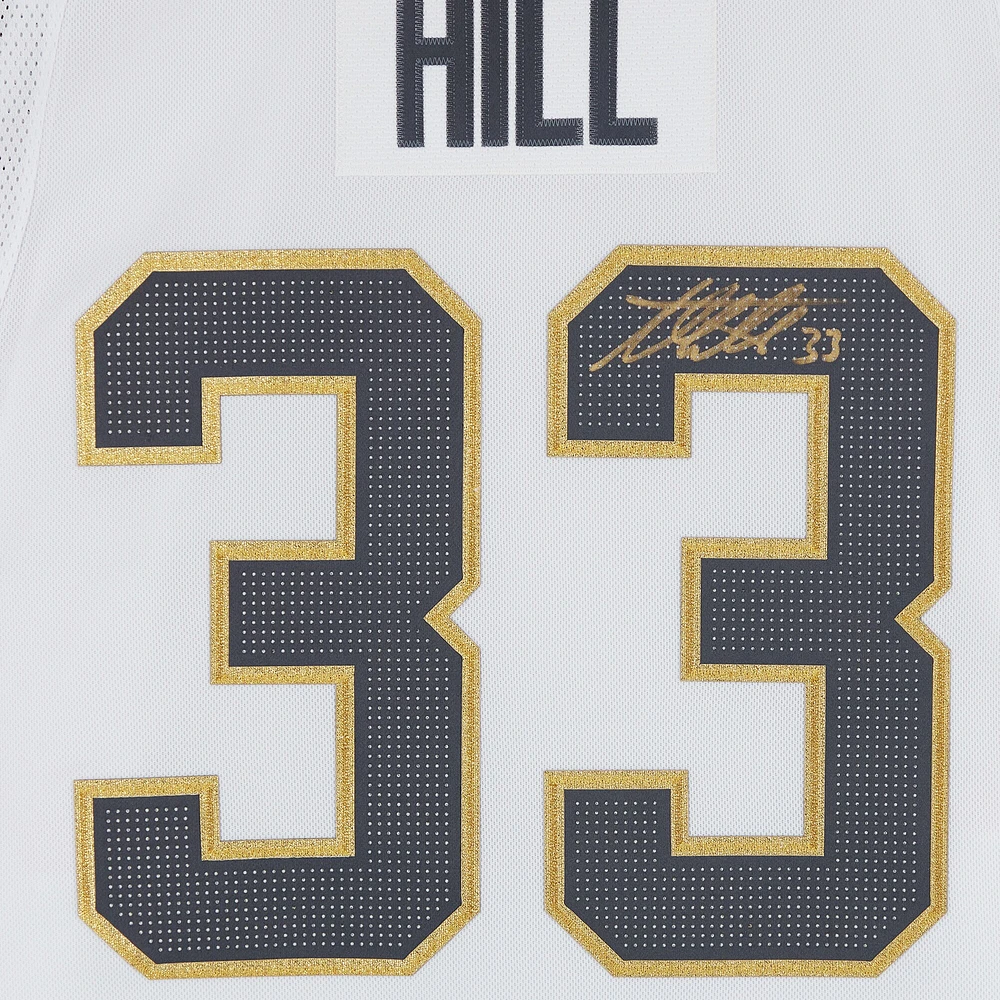 Adin Hill Vegas Golden Knights Autographed White Fanatics Premium Jersey