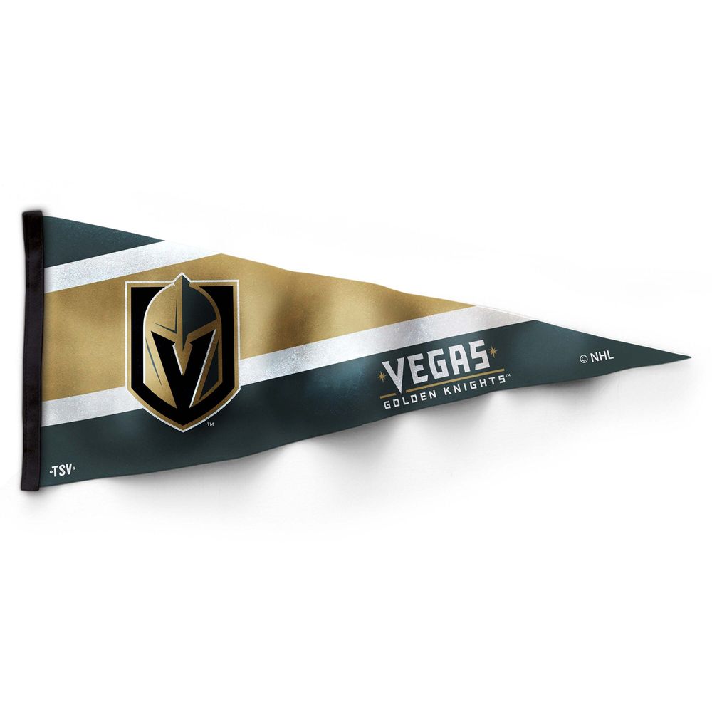 Black Vegas Golden Knights Collector Pennant