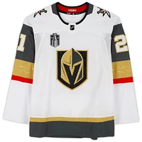 Maillot authentique adidas blanc autographié par Brett Howden des Vegas Golden Knights avec écusson de la finale de la Coupe Stanley 2023