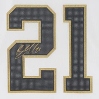 Maillot authentique adidas blanc autographié par Brett Howden des Vegas Golden Knights avec écusson de la finale de la Coupe Stanley 2023