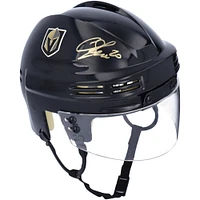 Casque mini noir autographié par Chandler Stephenson Vegas Golden Knights