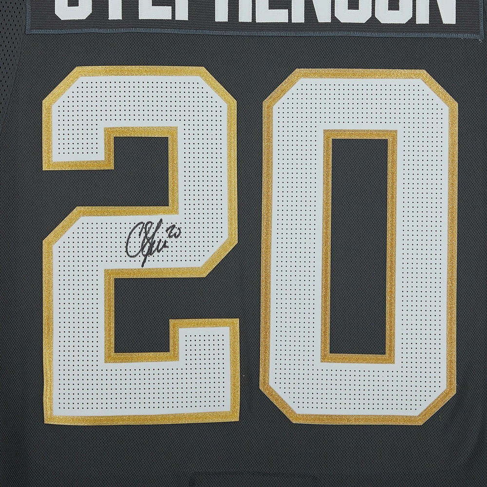 Maillot authentique Adidas gris autographié par Chandler Stephenson des Vegas Golden Knights