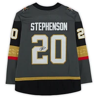 Maillot gris dédicacé Fanatics Breakaway des Vegas Golden Knights de Chandler Stephenson