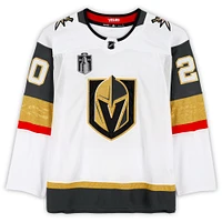 Maillot authentique adidas blanc autographié par Chandler Stephenson des Vegas Golden Knights avec écusson de la finale de la Coupe Stanley 2023 avec inscription « 2023 SC Champs »