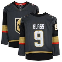 Maillot Breakaway des Fanatics noirs autographiés par Cody Glass Vegas Golden Knights avec plusieurs inscriptions