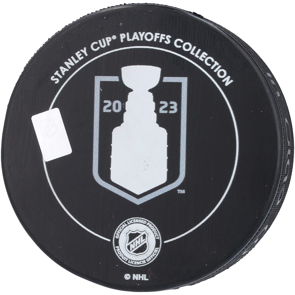 Fanatics Authentic William Karlsson Vegas Golden Knights vs. Florida Panthers Autographed 2023 Stanley Cup Final Matchup Hockey Puck