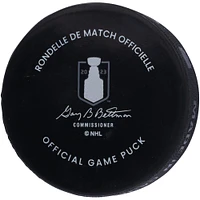 Fanatics Authentic William Karlsson Vegas Golden Knights vs. Florida Panthers Autographed 2023 Stanley Cup Final Matchup Official Game Puck