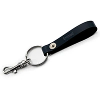 Gray Vegas Golden Knights Personalized Leather Loop Keychain