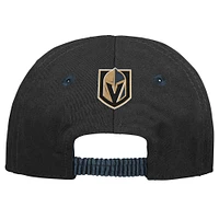 Casquette souple et flexible My First Tail Sweep pour bébé Black Vegas Golden Knights