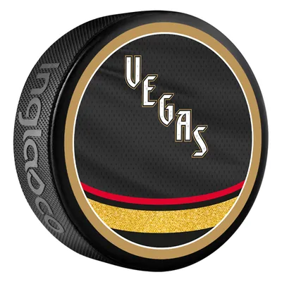 Colorado Avalanche Unsigned Inglasco Reverse Retro Logo Hockey Puck