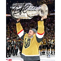 Photographie encadrée de luxe autographiée par Ivan Barbashev des Golden Knights de Vegas lors de la levée de la Coupe Stanley 2023, 8" x 10"