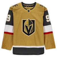 Maillot authentique alternatif dédicacé par Jack Eichel Gold Vegas Golden Knights adidas