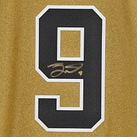 Maillot authentique alternatif dédicacé par Jack Eichel Gold Vegas Golden Knights adidas