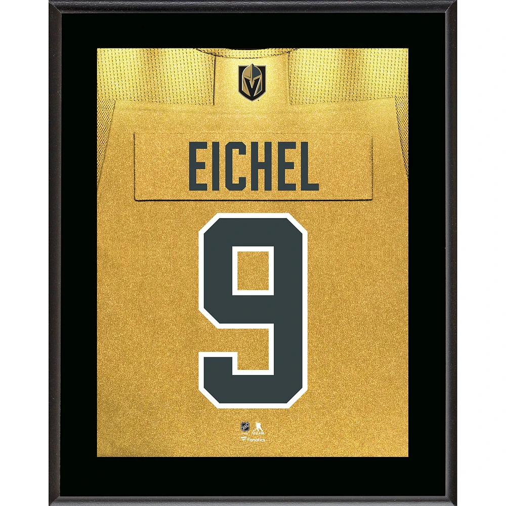 Jack Eichel Vegas Golden Knights 10.5" x 13" Jersey Number Sublimated Player Plaque