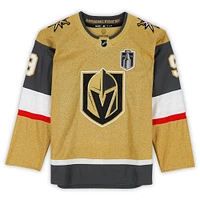 Maillot authentique Adidas autographié par Jack Eichel Vegas Golden Knights avec plusieurs inscriptions - Édition limitée à 26 exemplaires